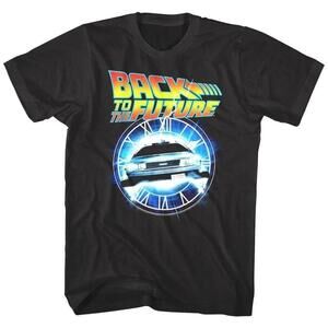 Back Future Time Travel Machine Retro Graphic Unisex T-Shirt